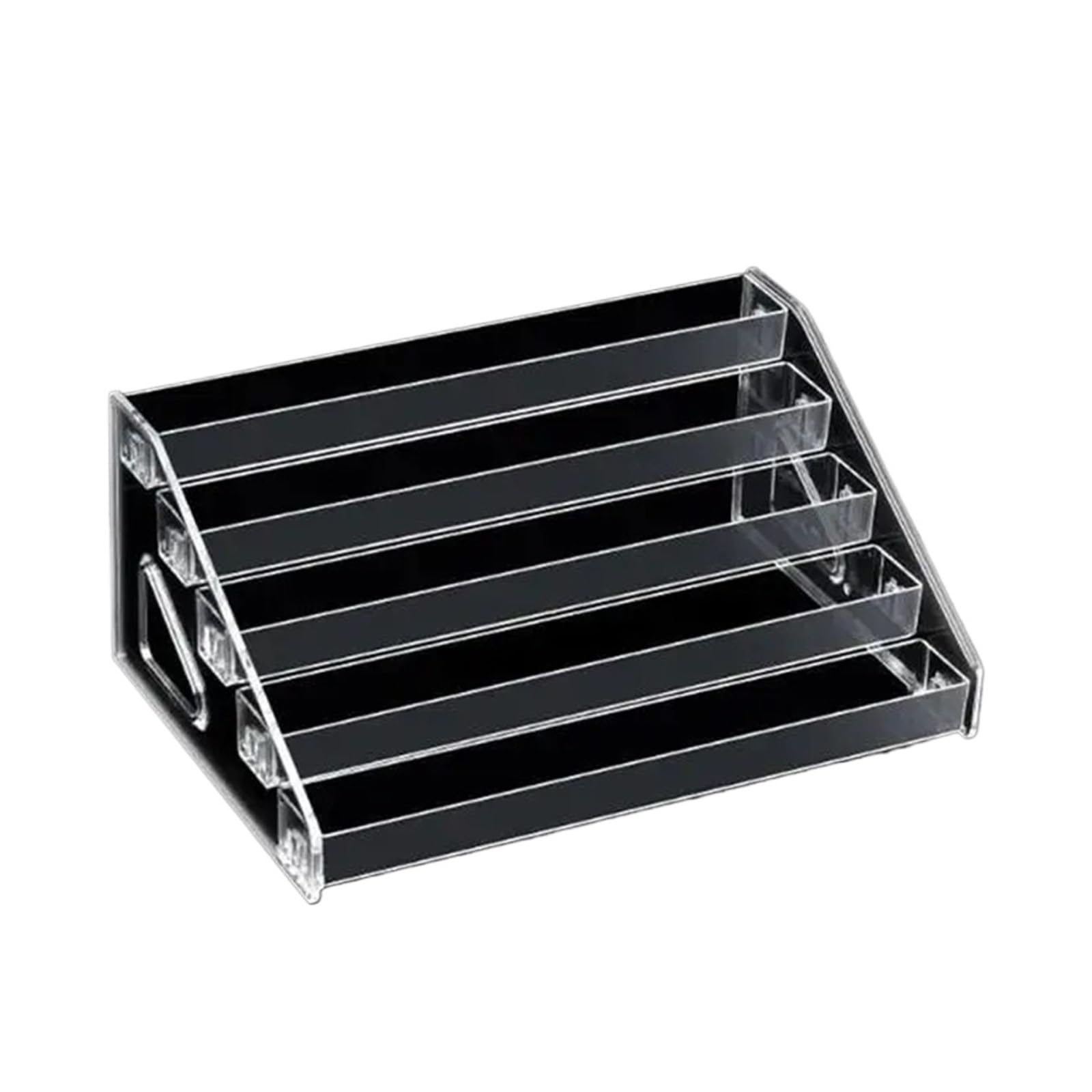 Espositore Smalti Espositore for smalto for unghie, multistrato, in plastica trasparente, for colla, espositore for, for, strumenti for salone di bellezza(5 Shelf)