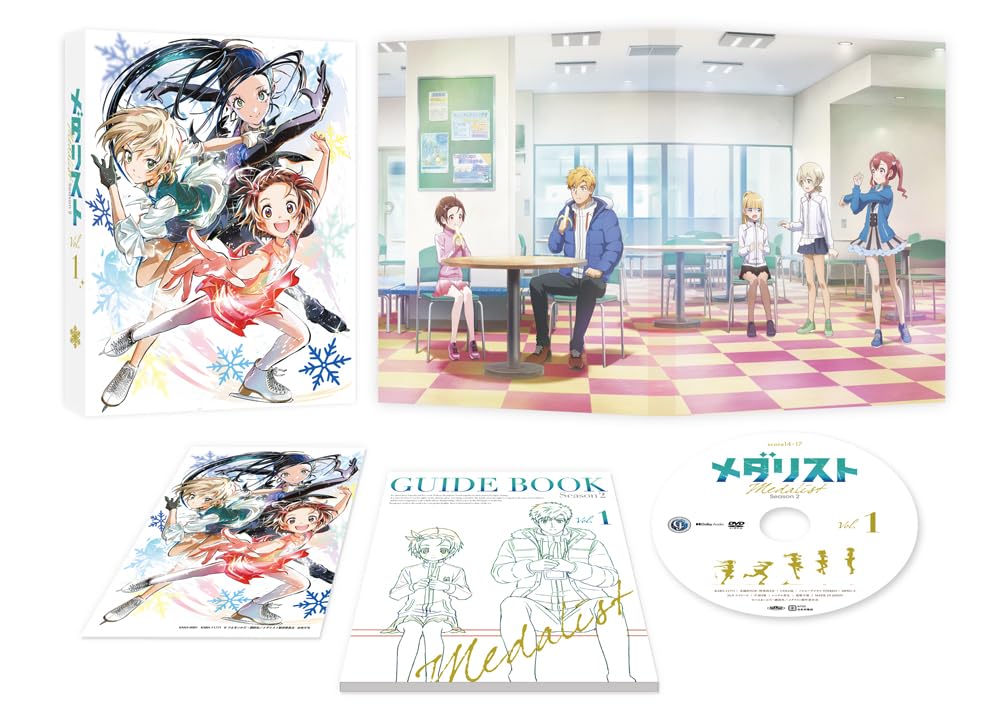 ◯未開封 未使用品 初回生産版 メダリスト 第2巻 vol.2 Blu-ray Amazon.co.jp: メダリスト Season2 vol.2 [Blu-ray] : 山本靖貴, 春瀬