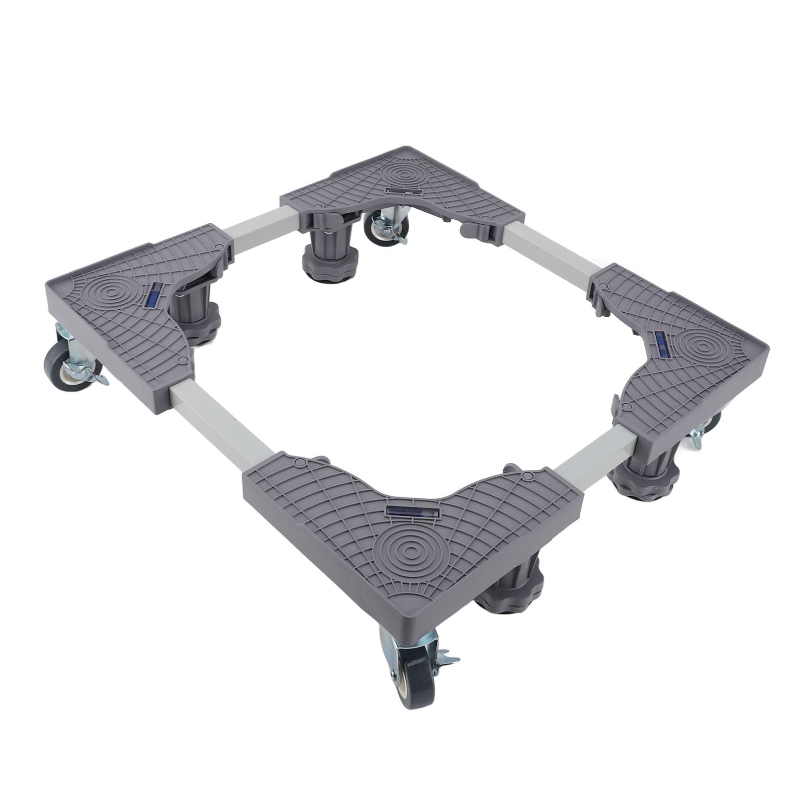 Haofy Lavadora Base Móvil Muebles Muebles Altura Altura de Ancho de Ancho Ajustable para Objetos Pesados Material Ferroalloy