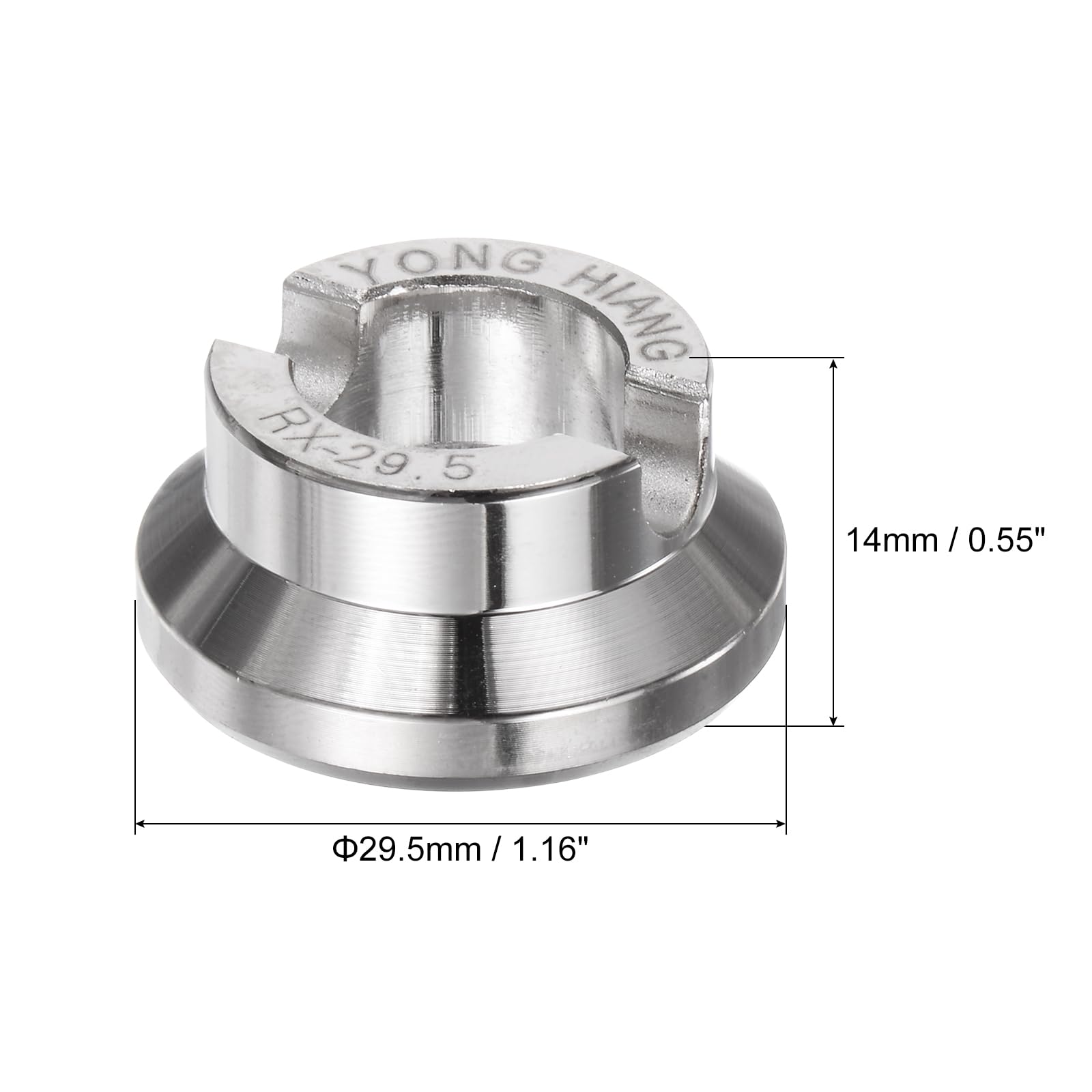 uxcell 5537 Watch Case Opener Dies, 29.5mm Alloy Steel Watch Back Cover Remover Repair Accessory for Watch Repair Watchmaker, Silver