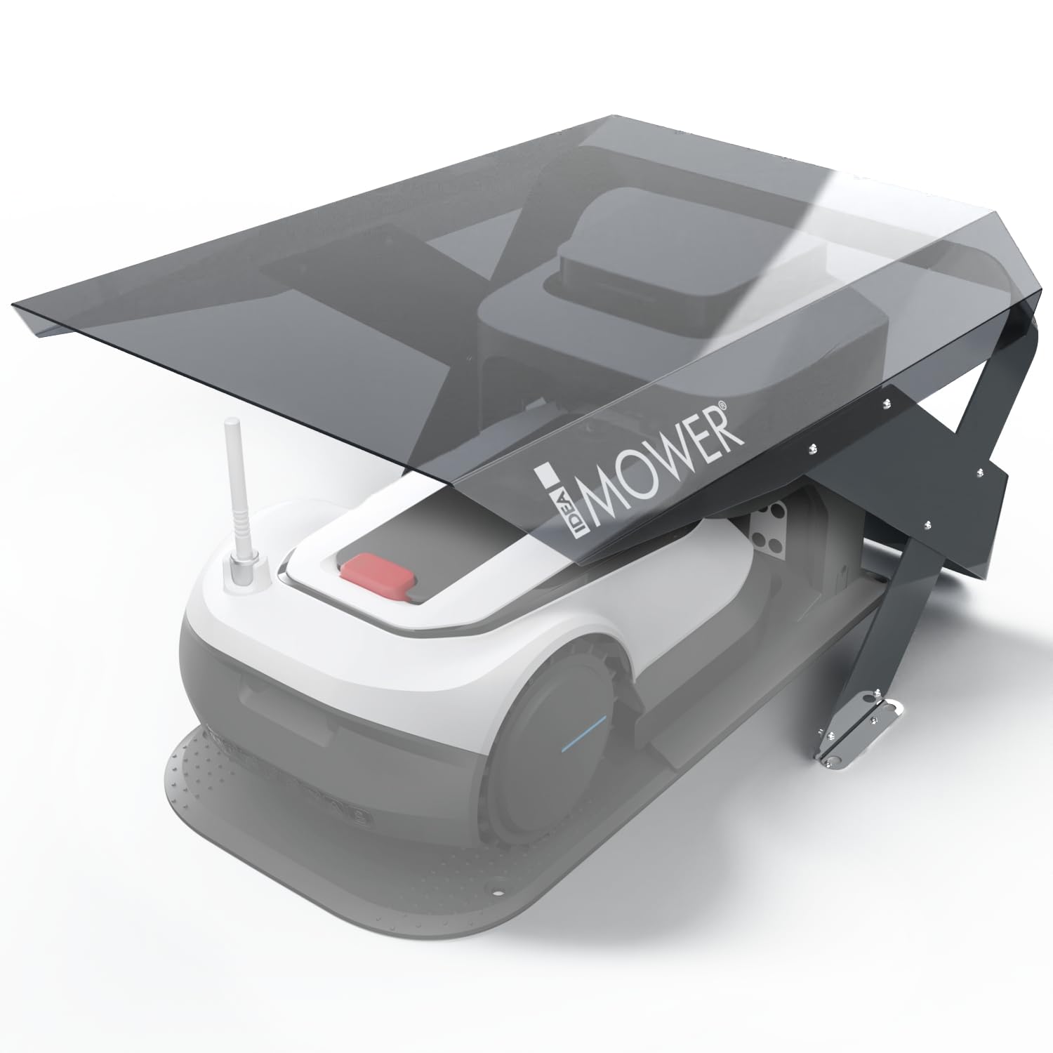 Idea Mower abri pour Robot Tondeuse Möbius Compatible avec ECOVACS Goat G1, Protection Contre Les intempéries en Polycarbonate