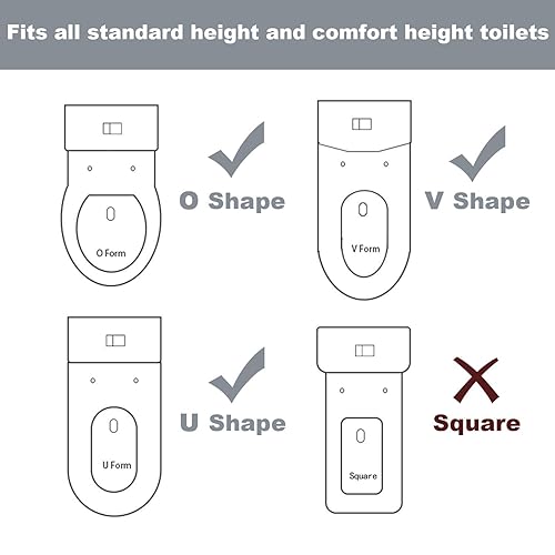 Miniatura 8 de Asiento de entrenamiento para ir al baño con escalera, inodoro de entrenamiento para niños y niñas (grisblanco)