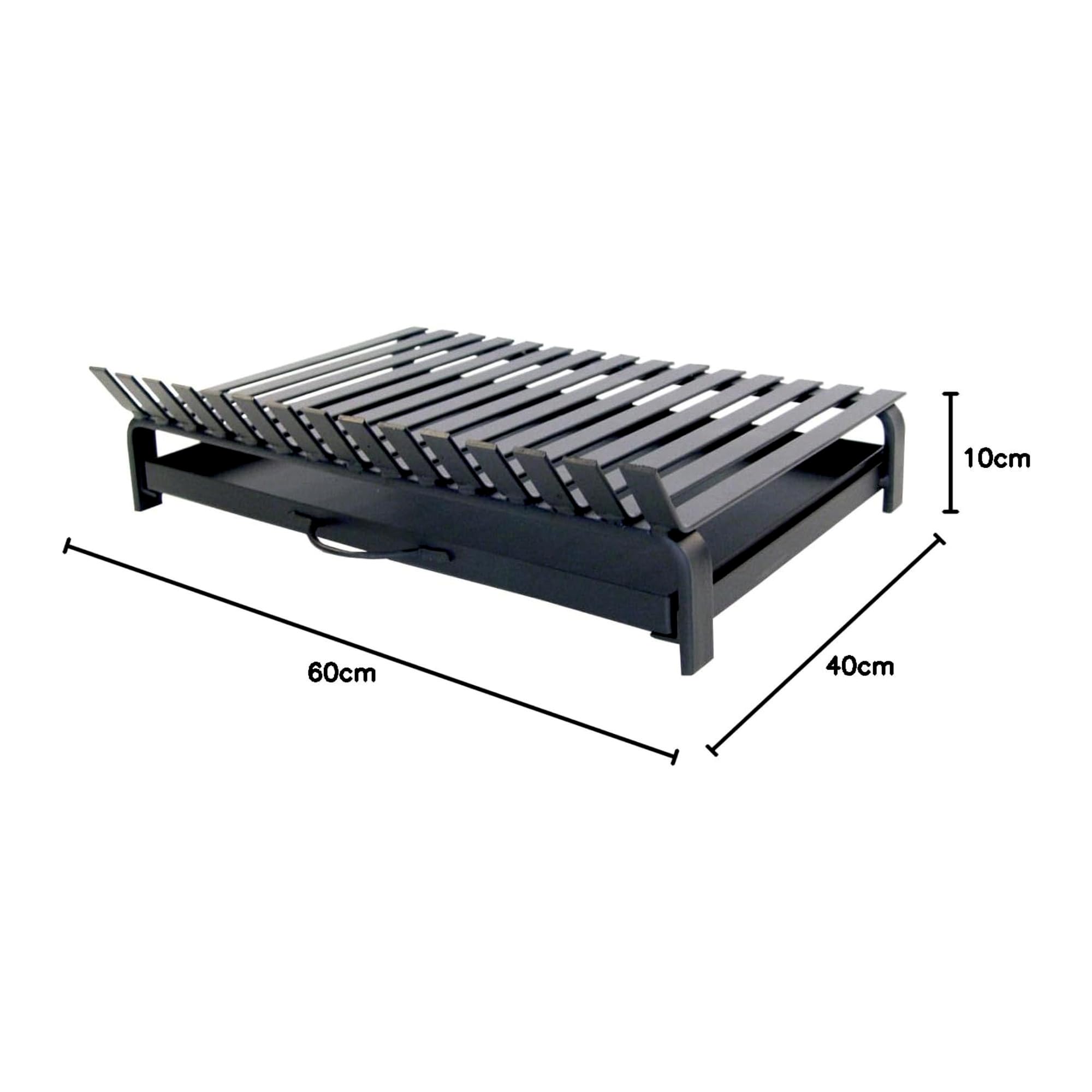 Imex El Zorro 71411 Grille de Barbecue en Fer 60 x 40 x 10 cm