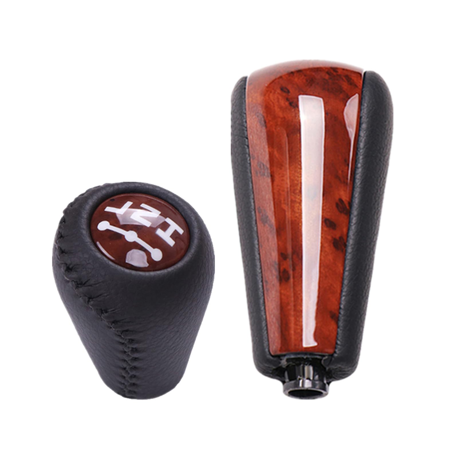 Automatic Gear Stick Shift Knob Head for Toyota Land Cruiser Prado 120 2003 2004 2005 2006 2007 2008 2009 (3 Speed-Transfer Set)