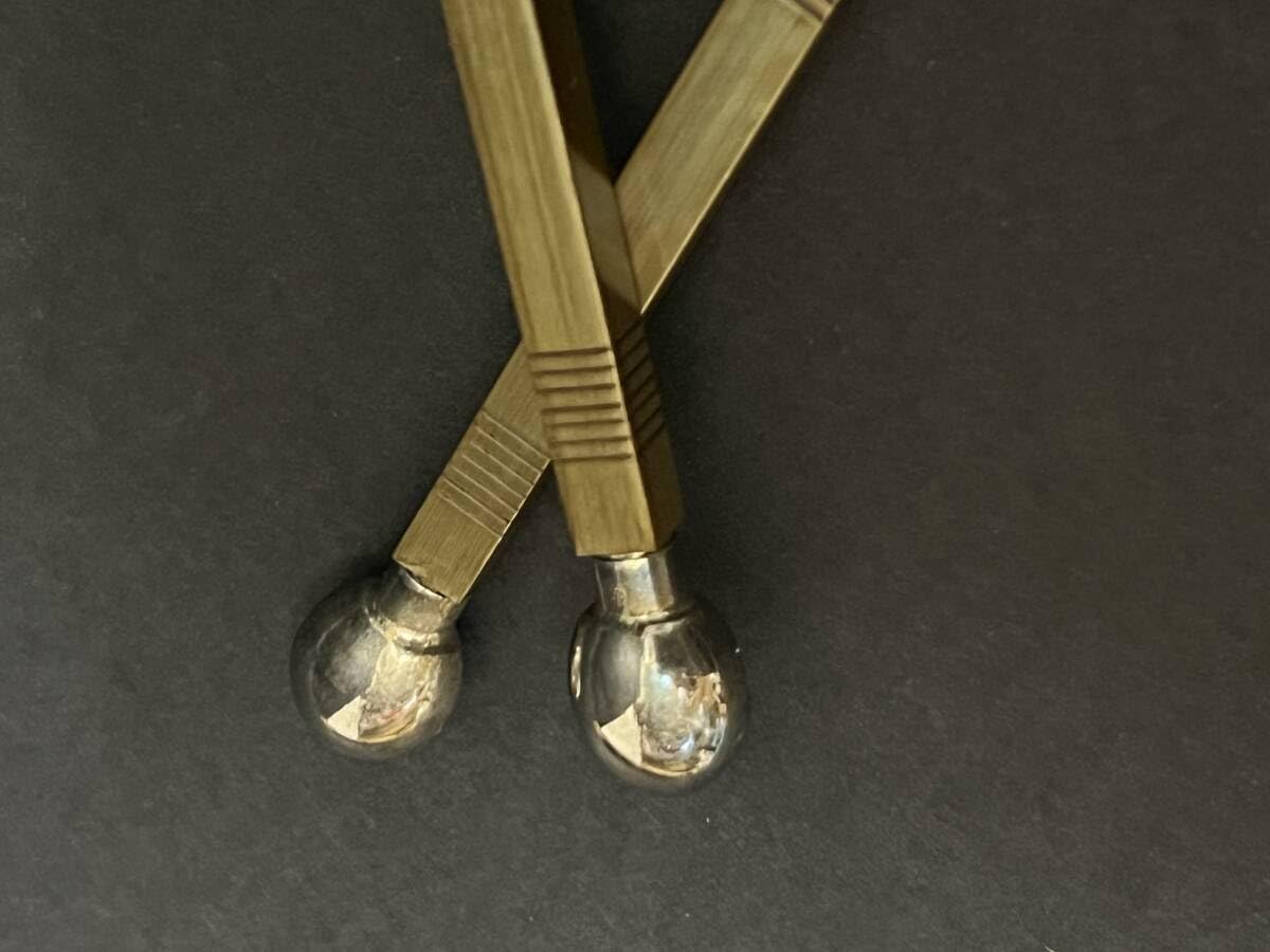 鍔 鐔 武具 骨董 刀装具 江戸時代【美濃 銅魚々子地 萩図鍔】(鍔箱付き