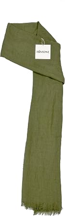 Women Summer Lightweight Cotton Solid Scarf Wrap with Fringe