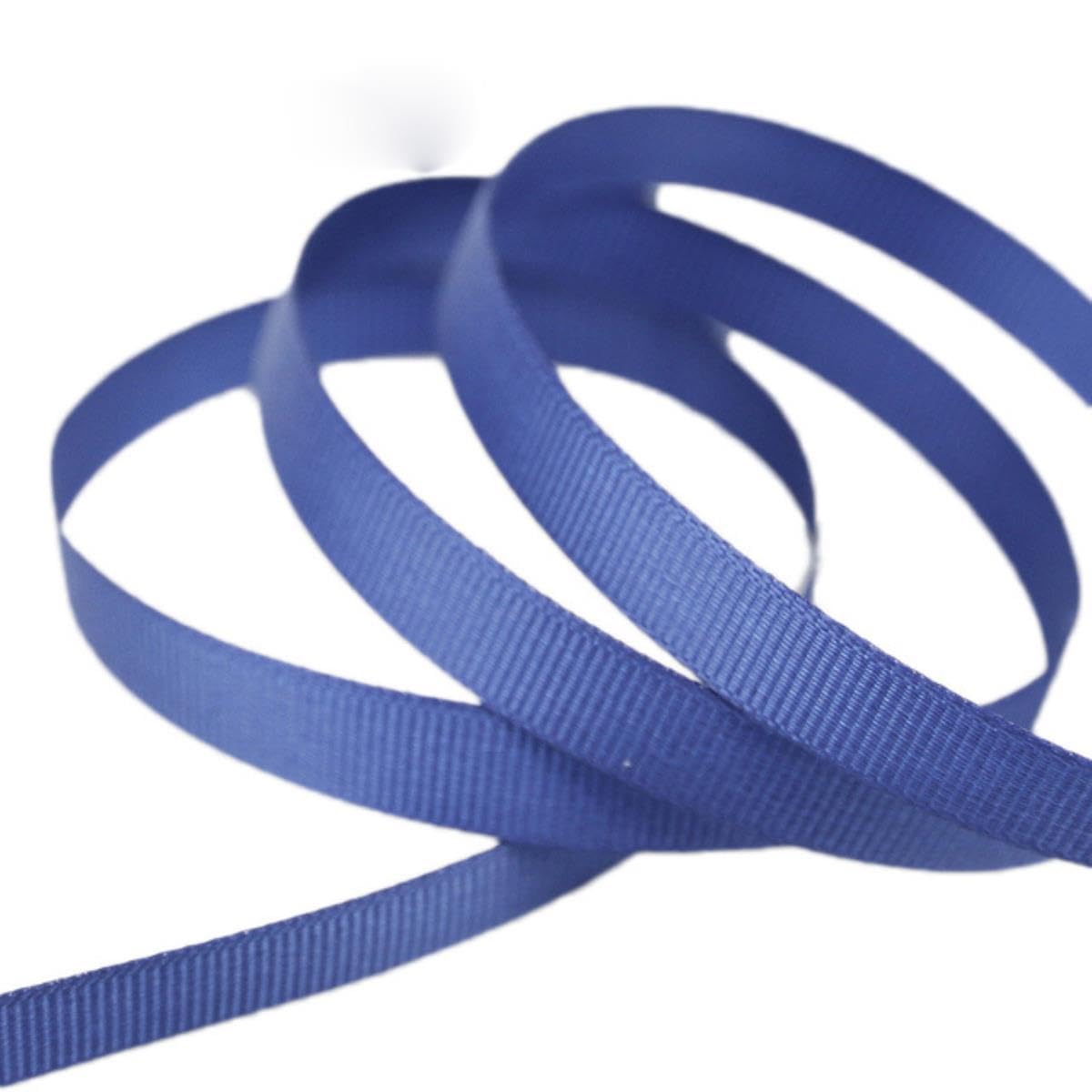 (100 yardas/rollo) Cinta de grosgrain para decoración de papel de regalo Cintas navideñas-Azul oscuro-38 mm
