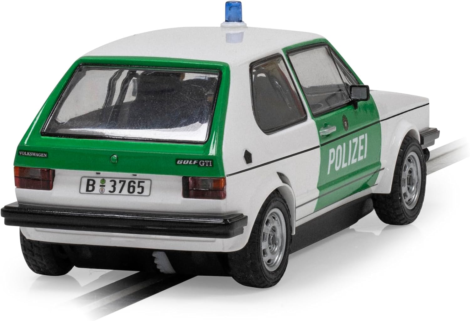 Scalextric C4572 Volkswagen Golf Mk1 - Polizei Slot car Racing