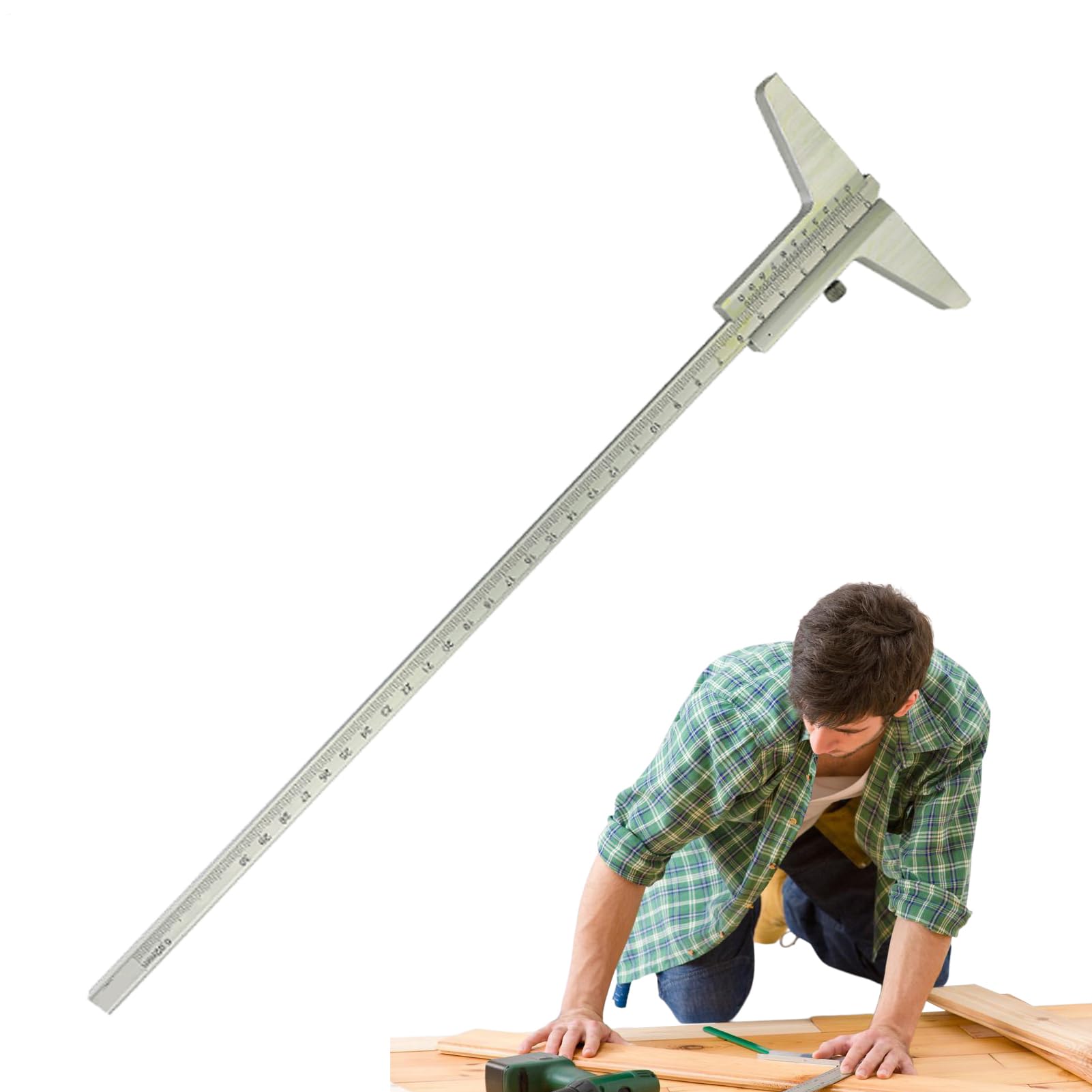 Calibres para medir joyeria y bricolaje de aluminio 8