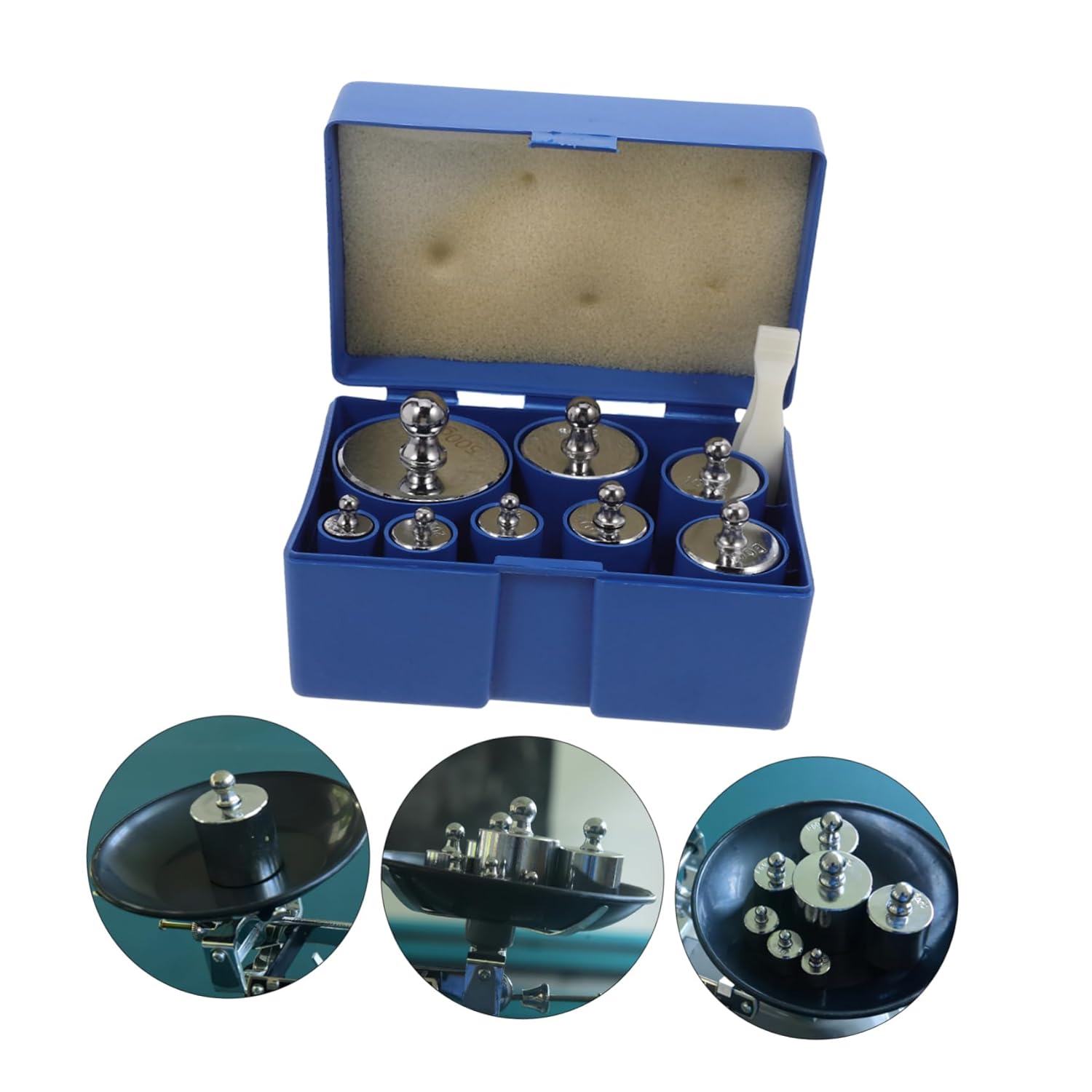 1000g Industrial Calibration Weight Set Precision Weights Protective Coating for Digital Scales