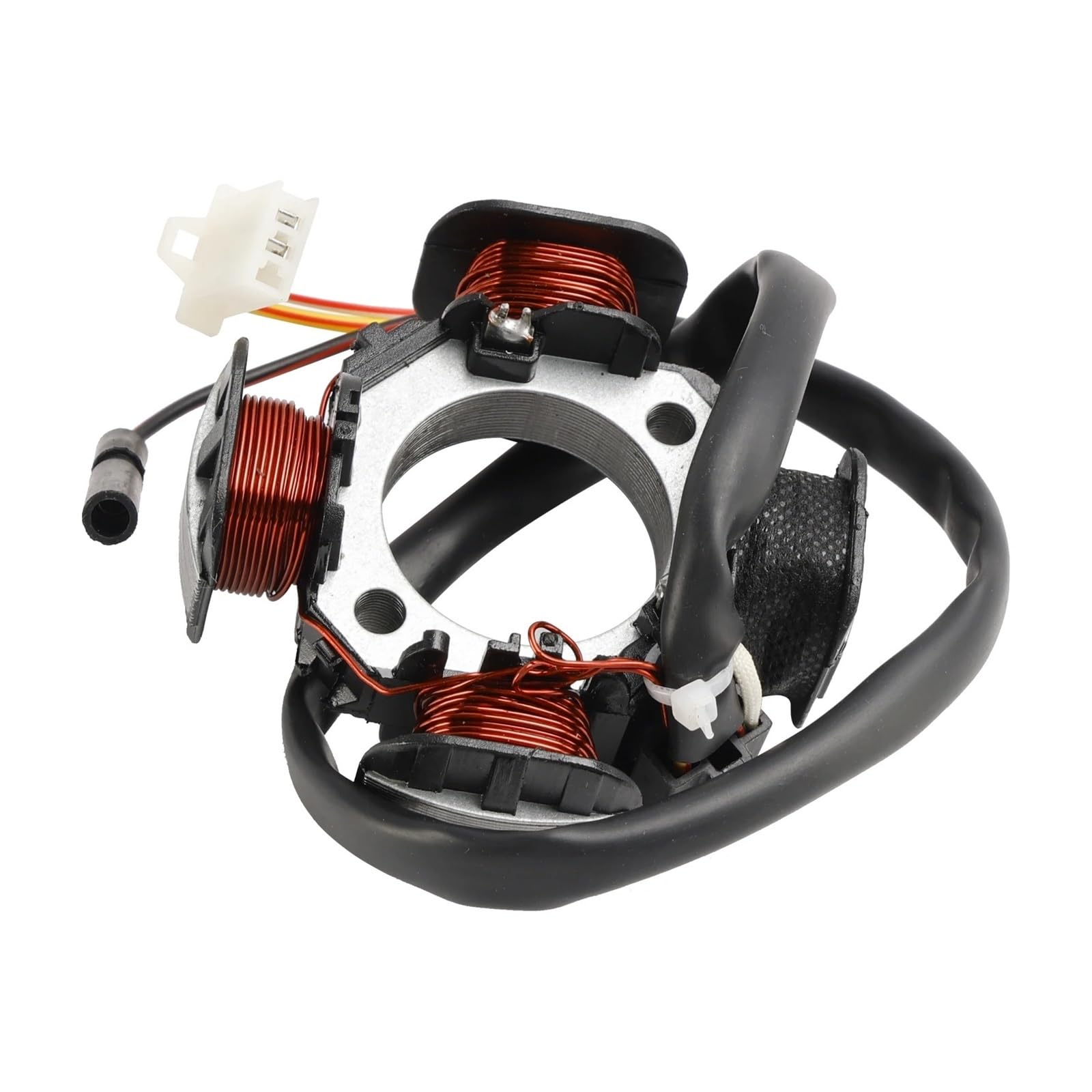 Statore Magnete Per Malaguti CR1 50 Crosser (1996-2001) | Per Motore 2 Tempi 50cc D1E41QMB, 3 Fili, Diametro 84mm