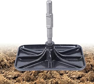 CNCEST Manganese Steel Jack Hammer Rammer Plate for Builder Gardeners