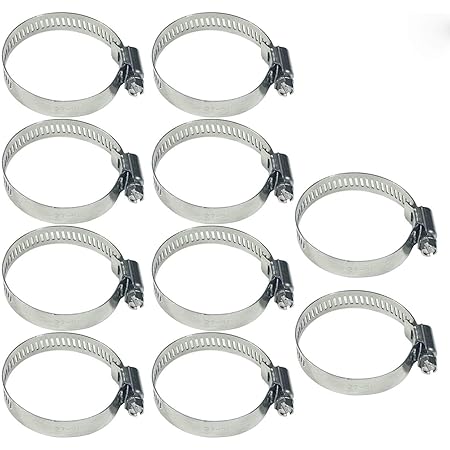 2 In Worm Gear Tube & Hose Clamps - Industrial Supply - Foto 12