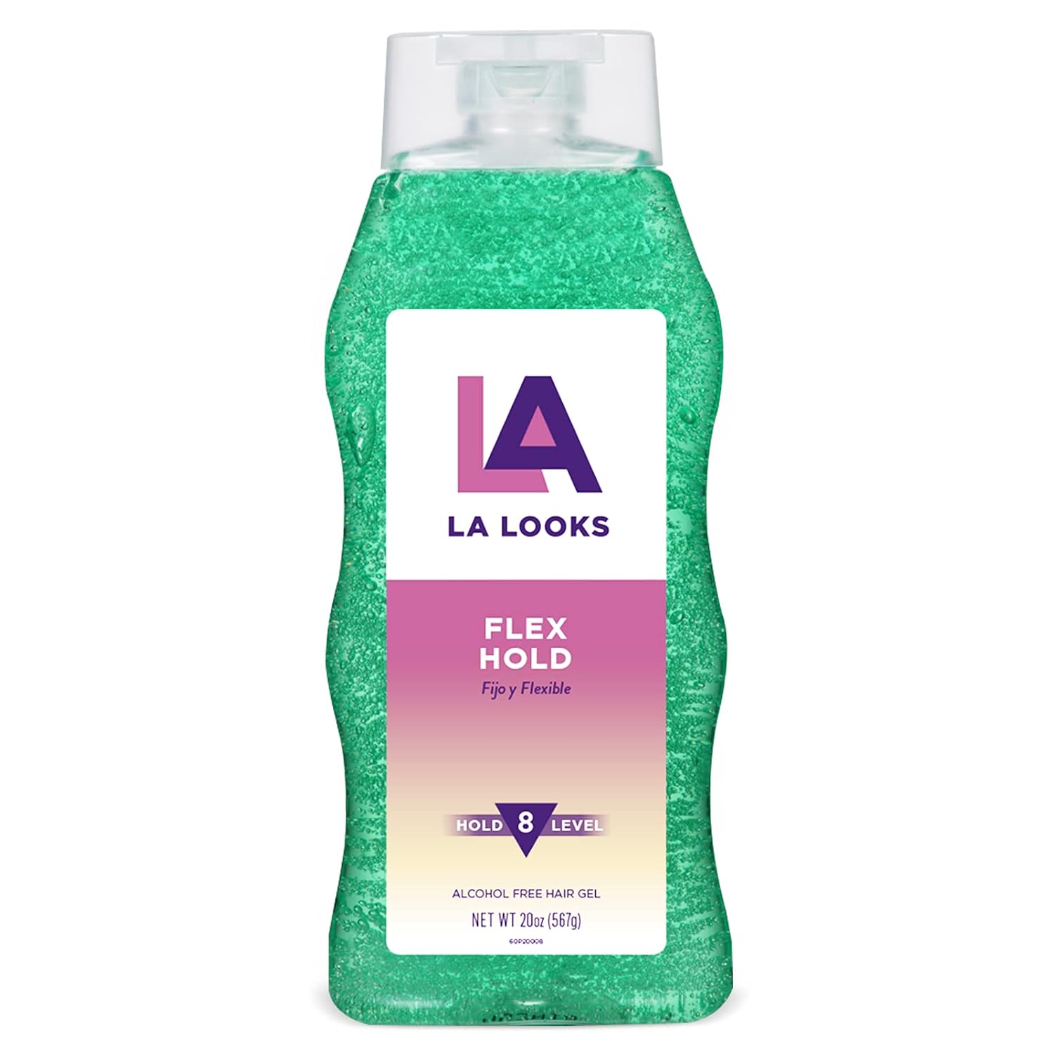 LA Looks Flex-Hold Gel Tri-Active Hold Formula Level#8 20oz