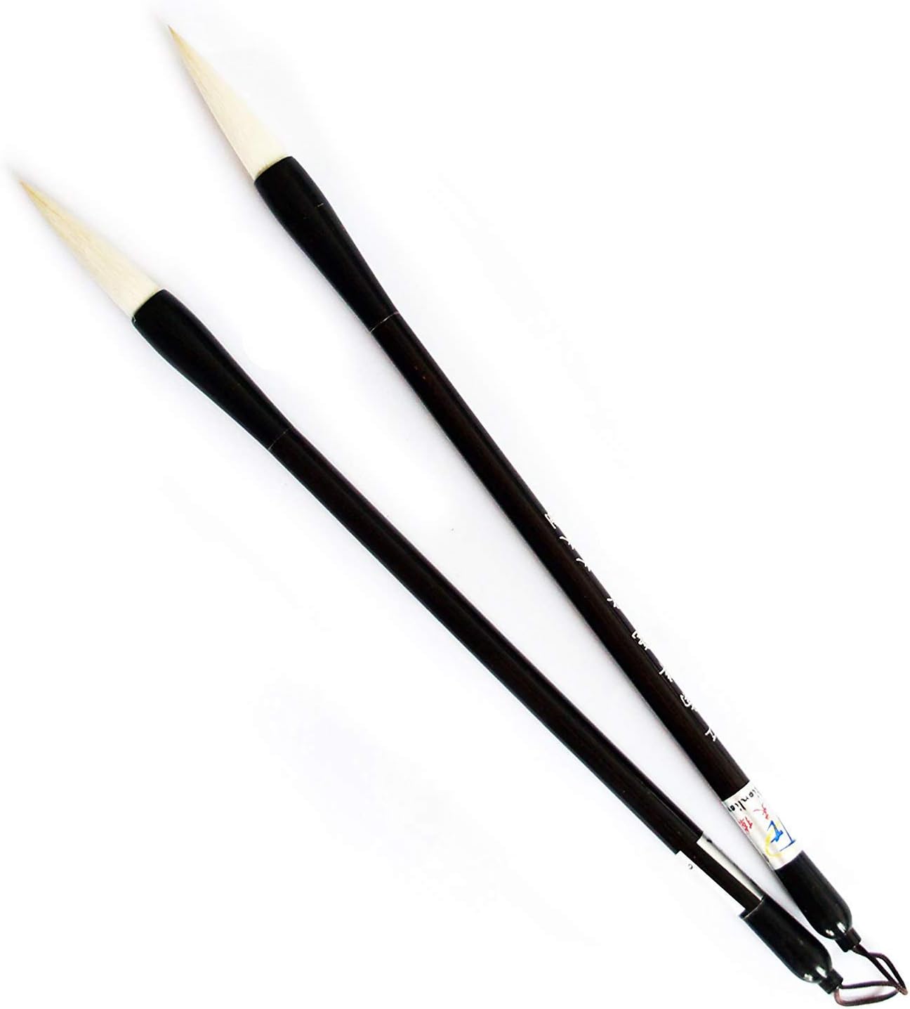 SU-18 Assorted Sizes Comfort to Hold Art & Calligraphy Sumi Brushes - Pack of 2 (Medium)
