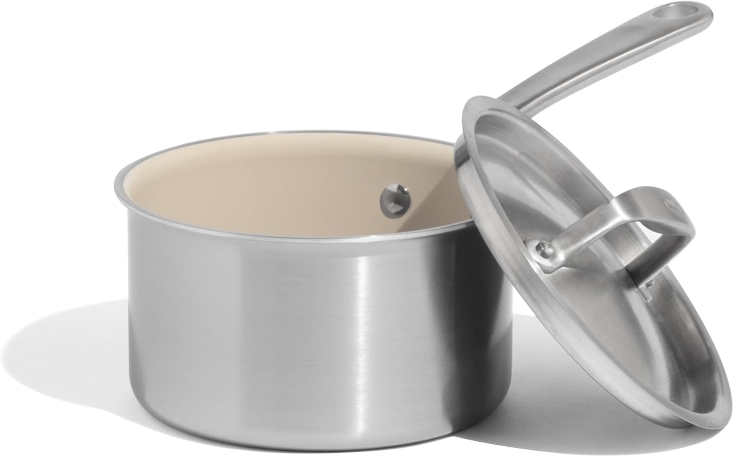 Made In Cookware - 2 QT CeramiClad Non Stick Saucepan with Lid Thumbnail