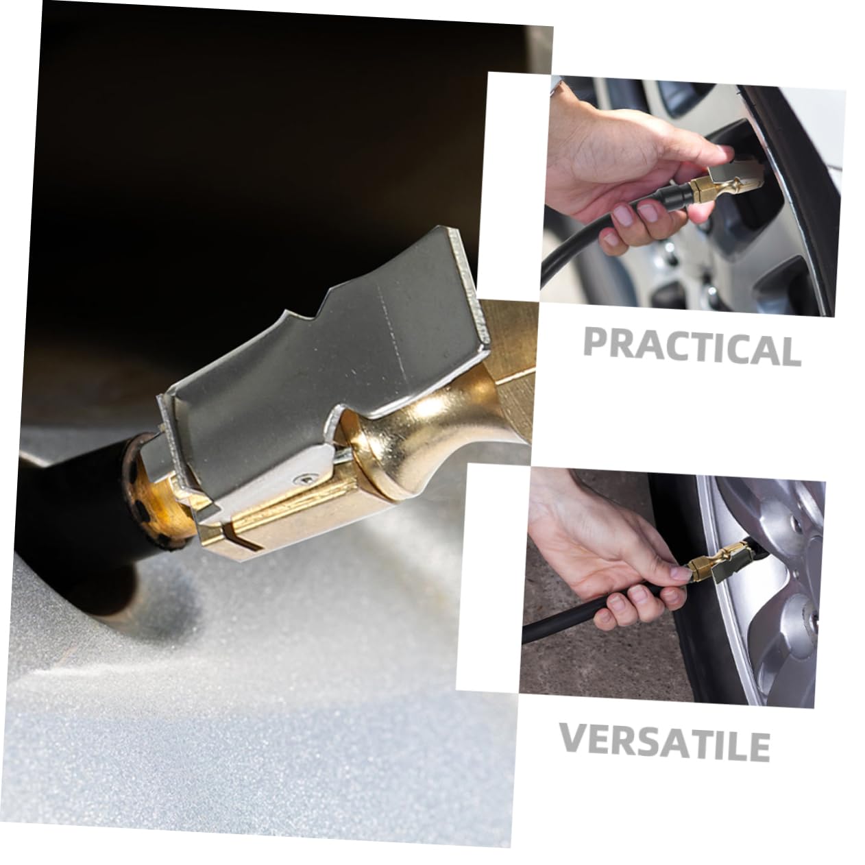 iplusmile 5stücke Tire Inflator Verlängerungsschlauch Robuster Adapter Für Reifenfüller Kompatibel Mit Meisten Reifenpumpen Für Auto Und Langlebig Und Tragbar
