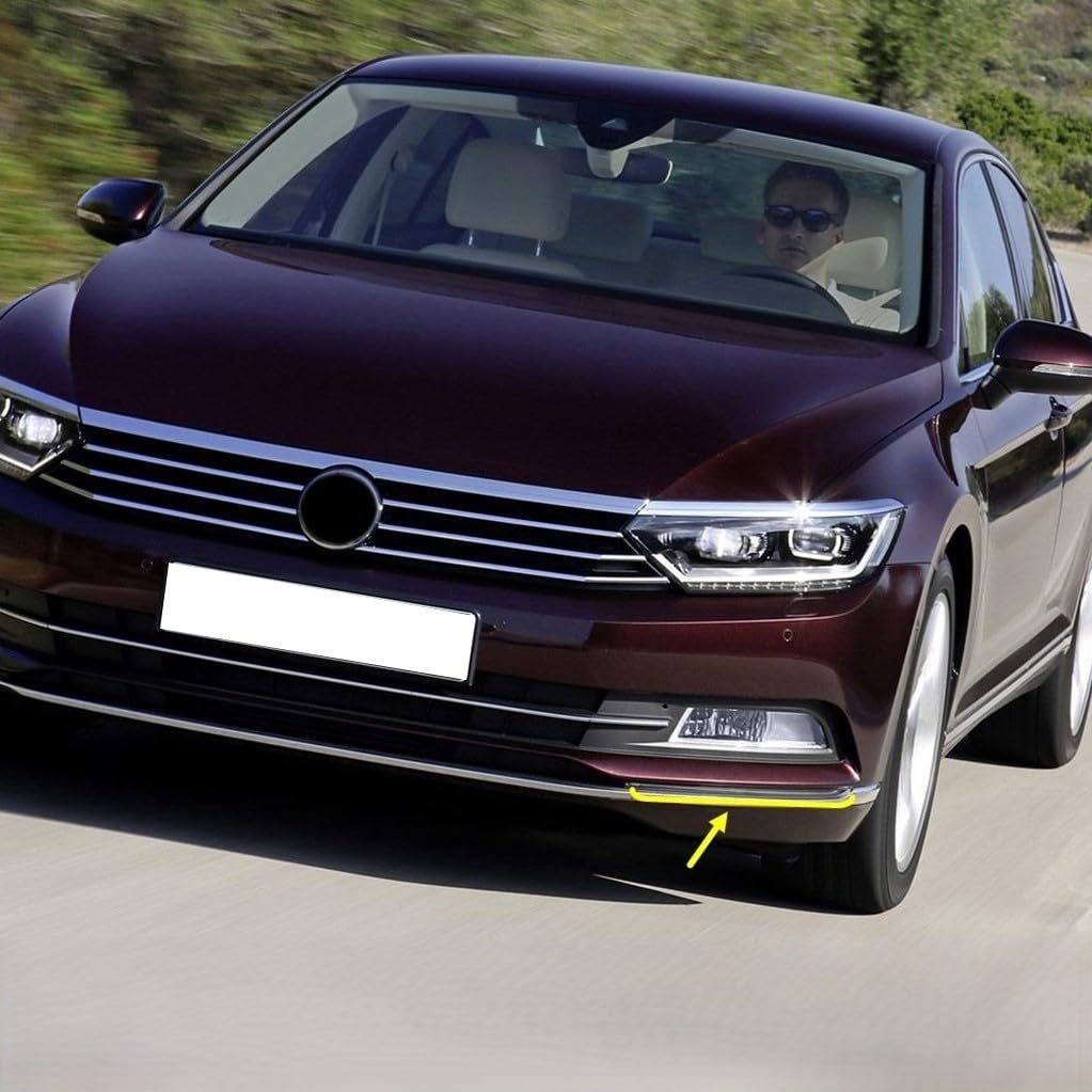 Ön Tampon Sol Sis Farı Alt Çıtası Siyah 3G0854321 VW Passat B8 ile uyumlu 2015-19
