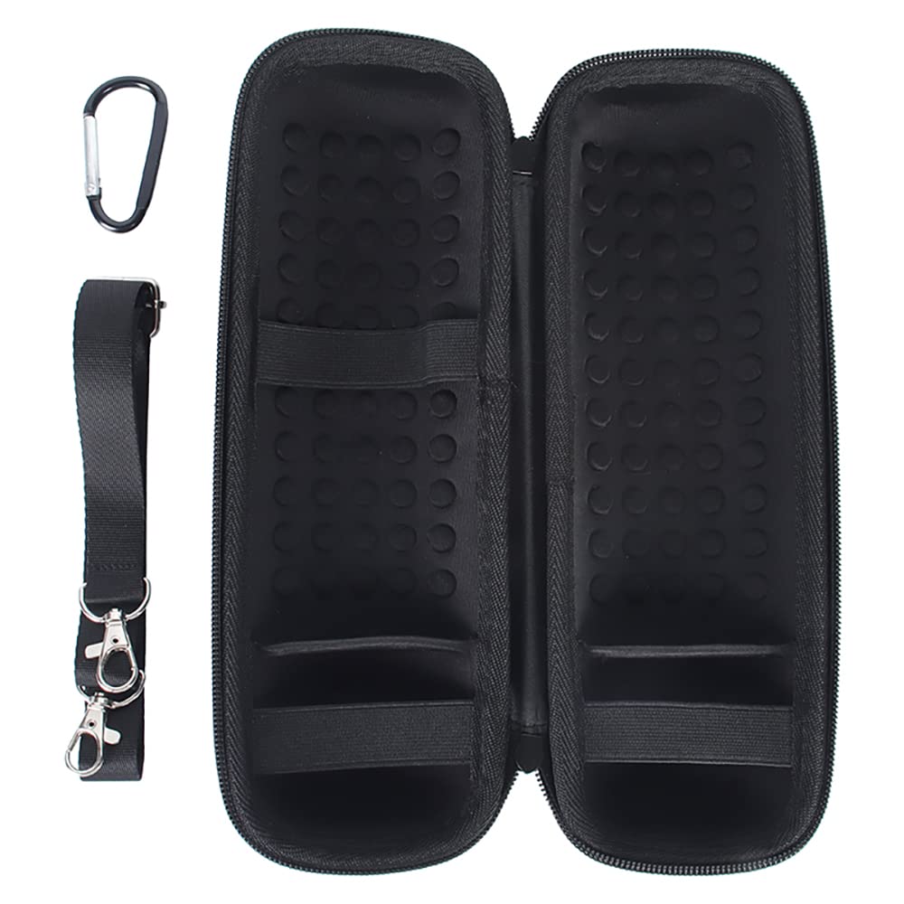 CRUVURBI Hard EVA Case for JBL Flip 6 Bluetooth Speaker Portable Carrying Protective Cover Audio Storage Bag Box (Black)