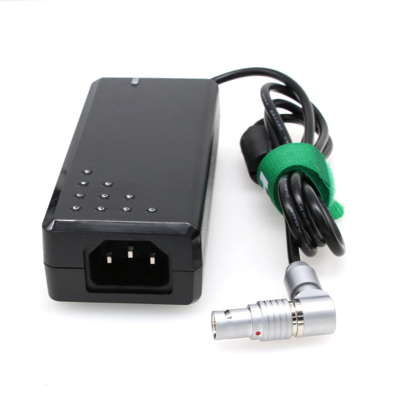 HangTon Adattatore di rete 12 V AC DC per DJI Transmission High Bright Monitor/Video Transmitter/Master Wheels, girevole a 90 gradi, angolo retto femmina a 6 pin