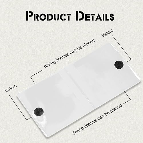 Miniatura 3 de 2 soportes para registro y seguro de automóvil, soporte de cuero sintético para documentos de automóvil, guantera de vehículo, organizador de