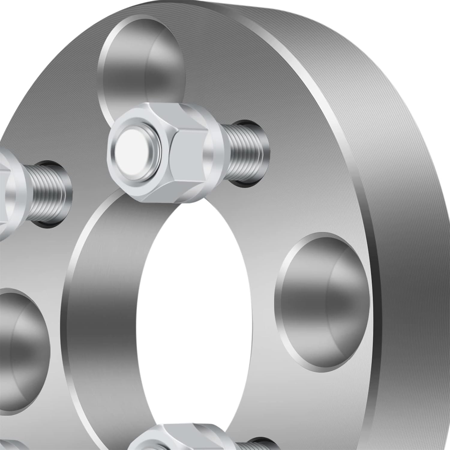 ECCPP 4PCS 1 inch 4x4.5 to 4x100 Wheel Spacers Adapters 4 Lug fits for Mustang for TL-Only Work with 4x100 Wheels