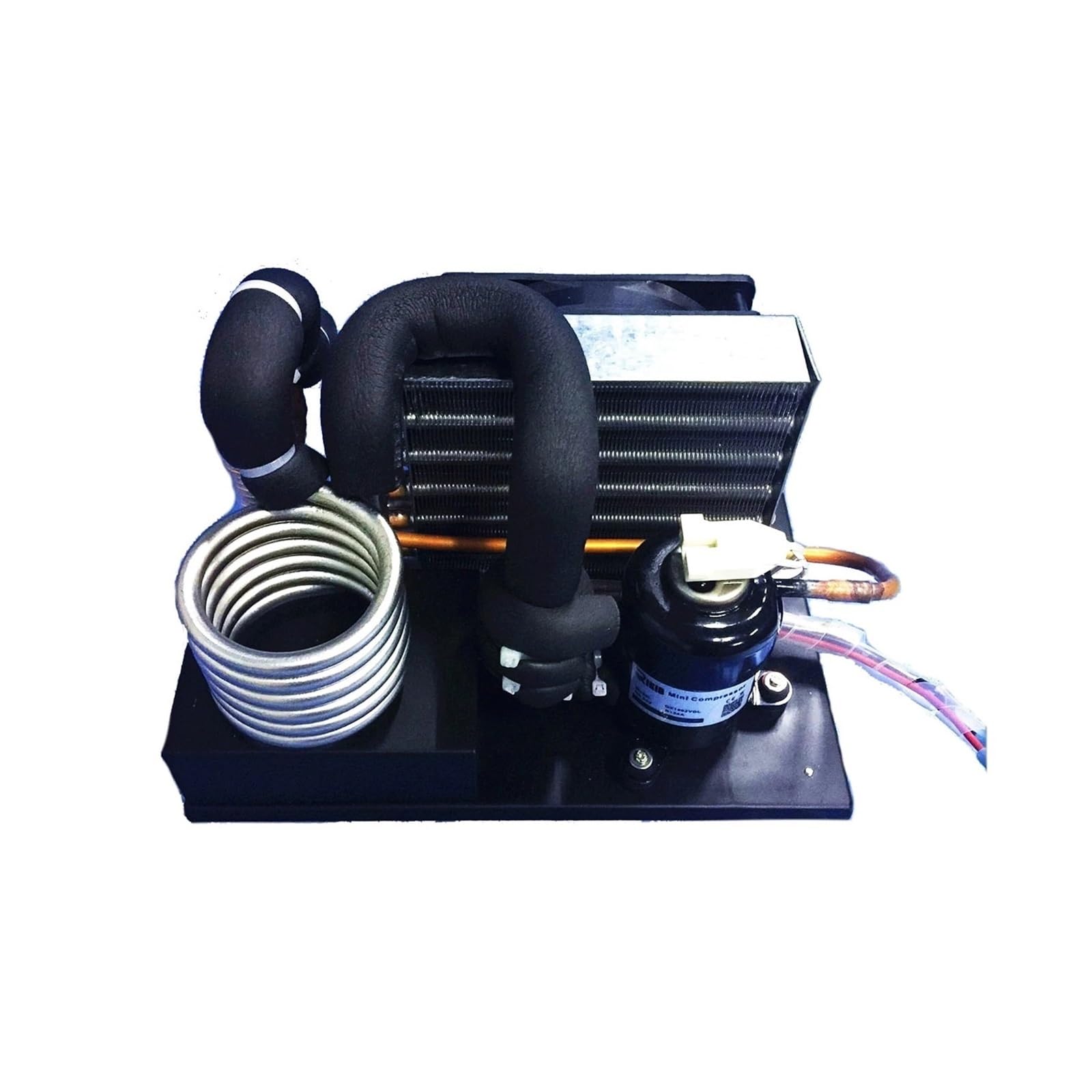 CVFRDD Micro DC Air Conditioner, Chill Out with The Stainless Steel Coil Chiller DV1930E-S 48V DC,130W Capacity & R134A Refrigerant