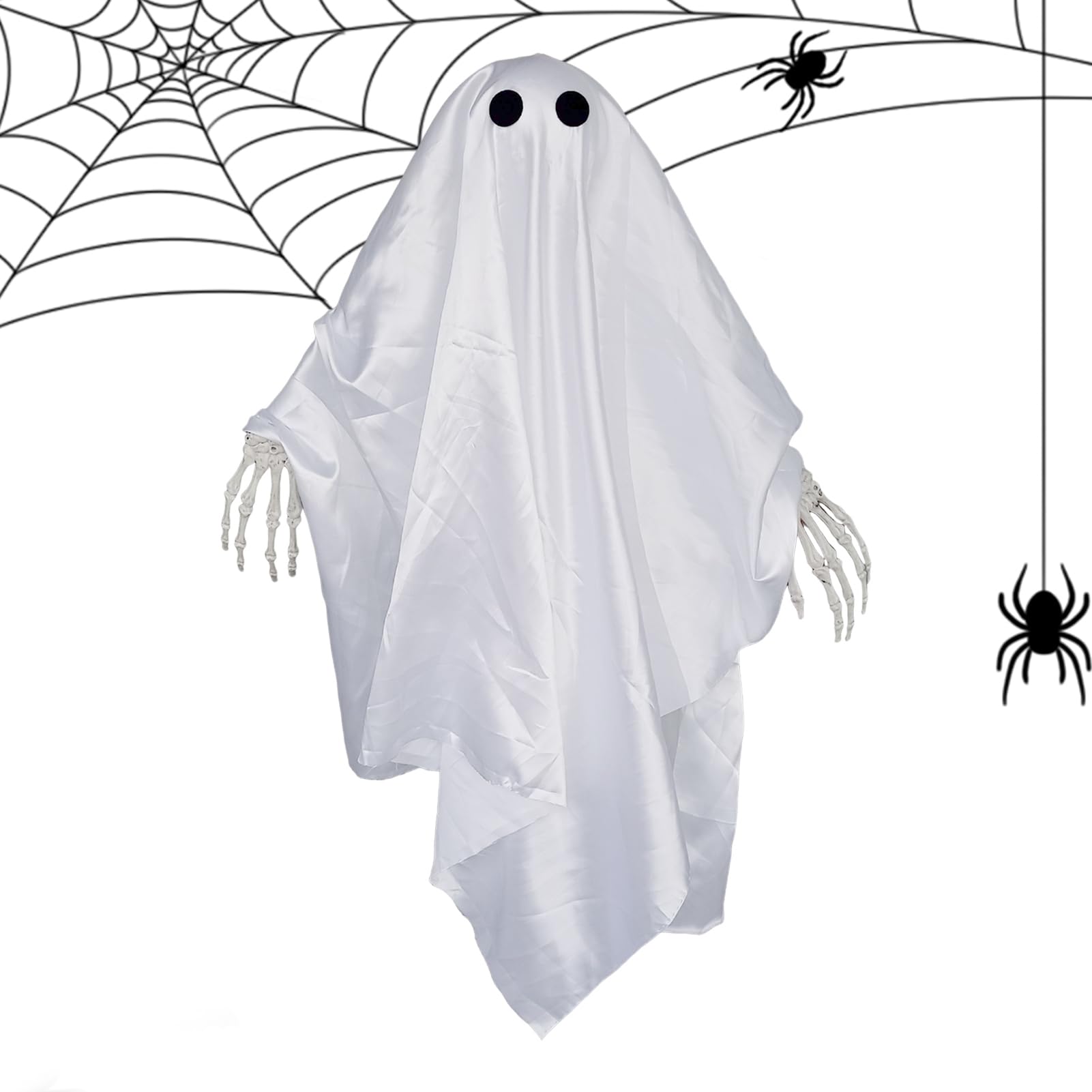 Fantôme d'Halloween effrayant pour illuminer et décorer votre chemin extérieur