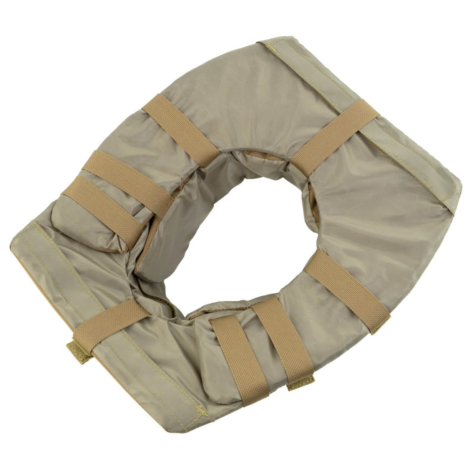 Accesorio Táctico de Protección para El Cuello: Sistema MOLLE con Cierre de Hook and Loop para Deportes Al Aire Libre y Airsoft