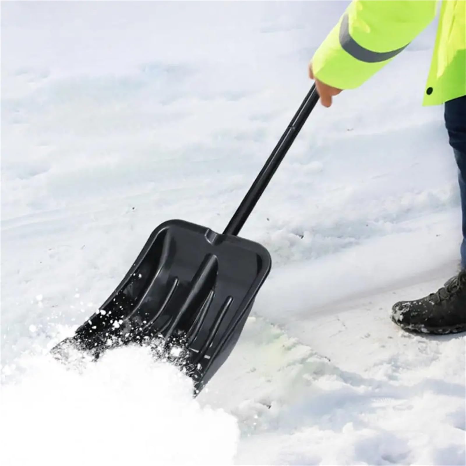 96 * 25cm Schnee Schaufel Rost-Proof Metall Auto Aluminium Legierung Tragbare Camping Ausrüstung for Outdoor
