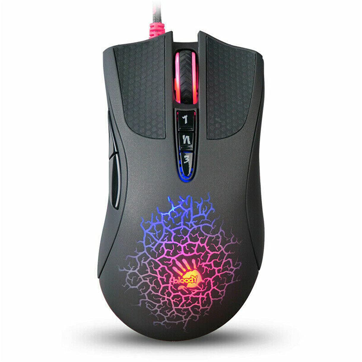 Mouse ottico da gioco Mouse cablato abbagliante colorato compatibile per Bloody A90 (richiede attivazione)
