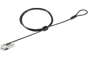 Simple Solutions Kensington Lock Cable, Enhanced Anti-theft Security for Laptops