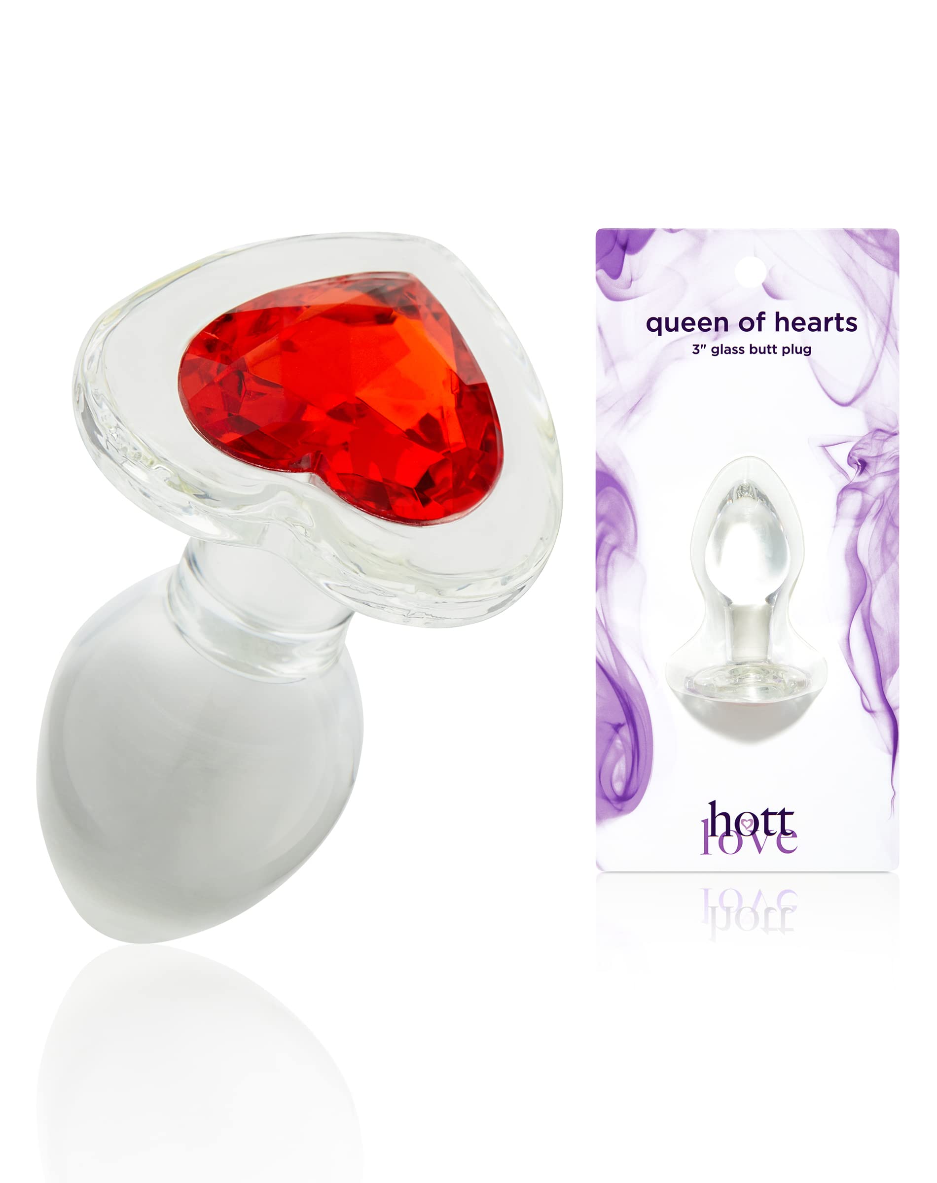 Amazon.com: Spencer's Hott Love Queen of Hearts Butt Plug | Enchufe anal |  Tapón trasero para principiantes | Tapón trasero en forma de corazón