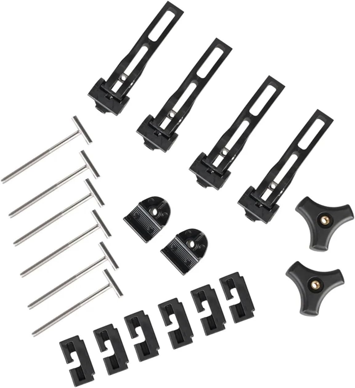 Tonneau Cover Parts 20 Pcs Cover Clips Rigid Tri-Fold and Quad-Fold Tonneau Fasteners for Truck Bed