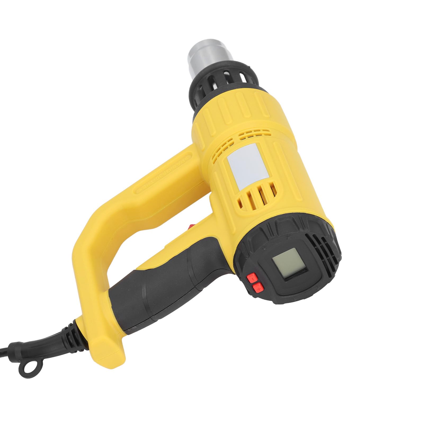Pistola Termica, Pistola Ad Aria Calda Potente e Leggera da 1800 W con Display LCD Blu Ray a 4 Ugelli, Regolazione Continua del Calore da 50 a 600 ℃ per attività Professionali (Spina europea
