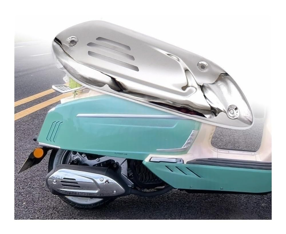 Scudo termico moto Per Victoria Sixties 150i Protezione Per Tubo Di Scarico Moto Scudo Copertura Termica Accessori Per Cappuccio Parte Marmitta