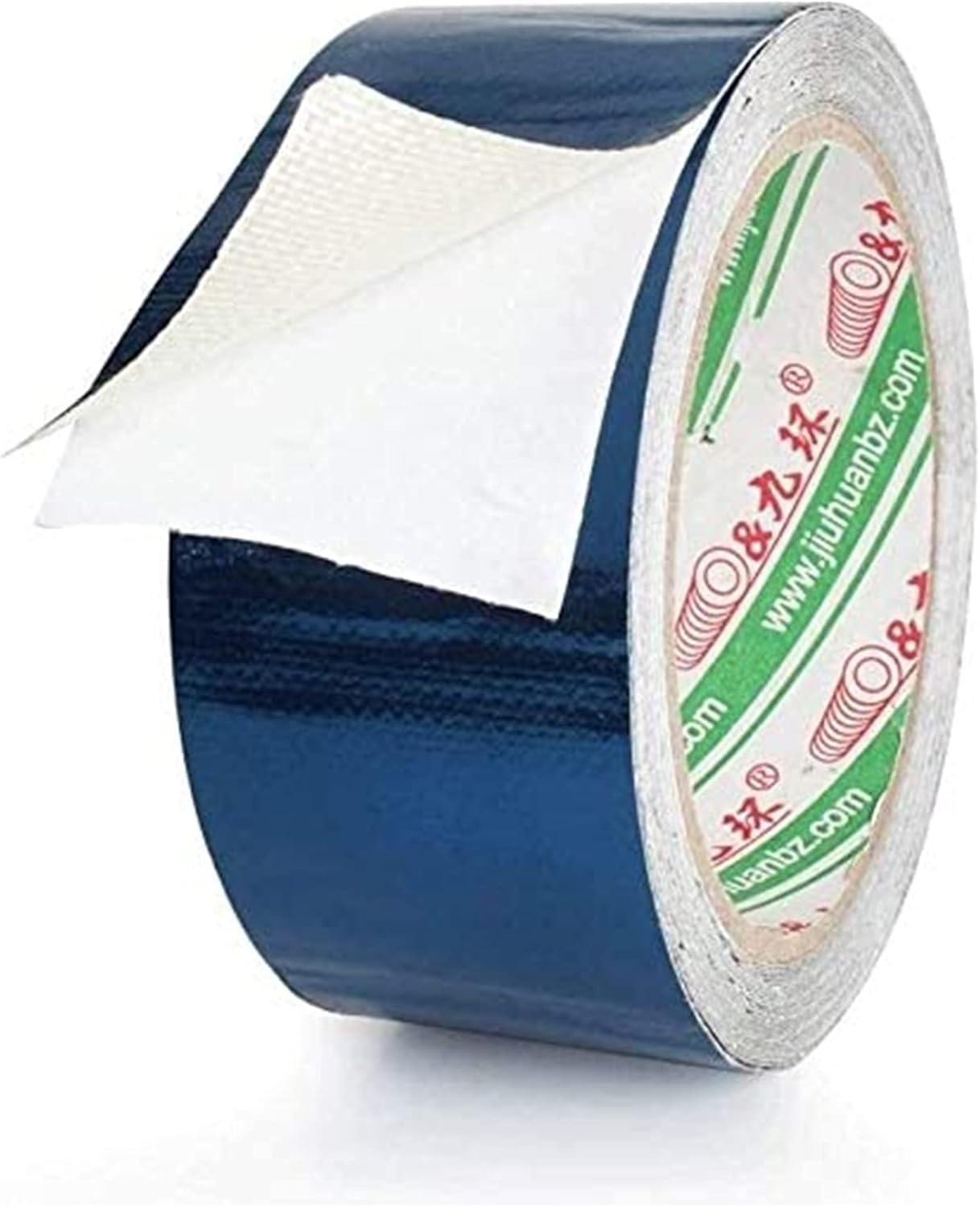 Nastro adesivo ad alto spessore, per riparazione teloni, tela impermeabile, per teloni, tende, tende, coperture, vele, condotto in tessuto spesso (blu, 45 mm di larghezza x 8 m di lunghezza)