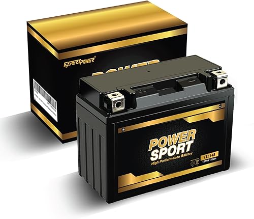 Miniatura 6 de ExpertPower YTZ14S 12V 11.2Ah 230CCA Batería de repuesto para Honda, Yamaha, BMW Motocicletas y Scooters, sin mantenimiento, tecnología SLAAGM,