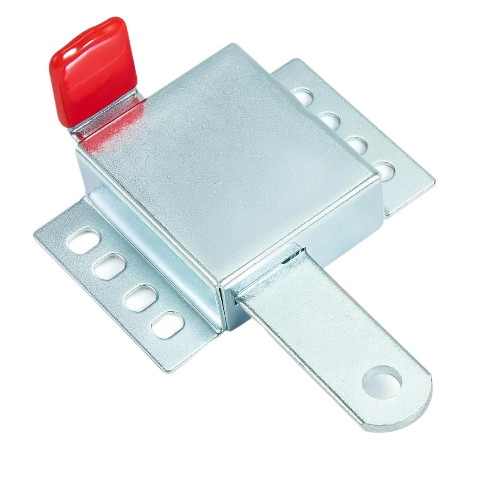 1pcs Heavy Duty Garage Door Lock, Upgrade Galvanized Steel Locking Slide Latch for Most Doors for Garage Door