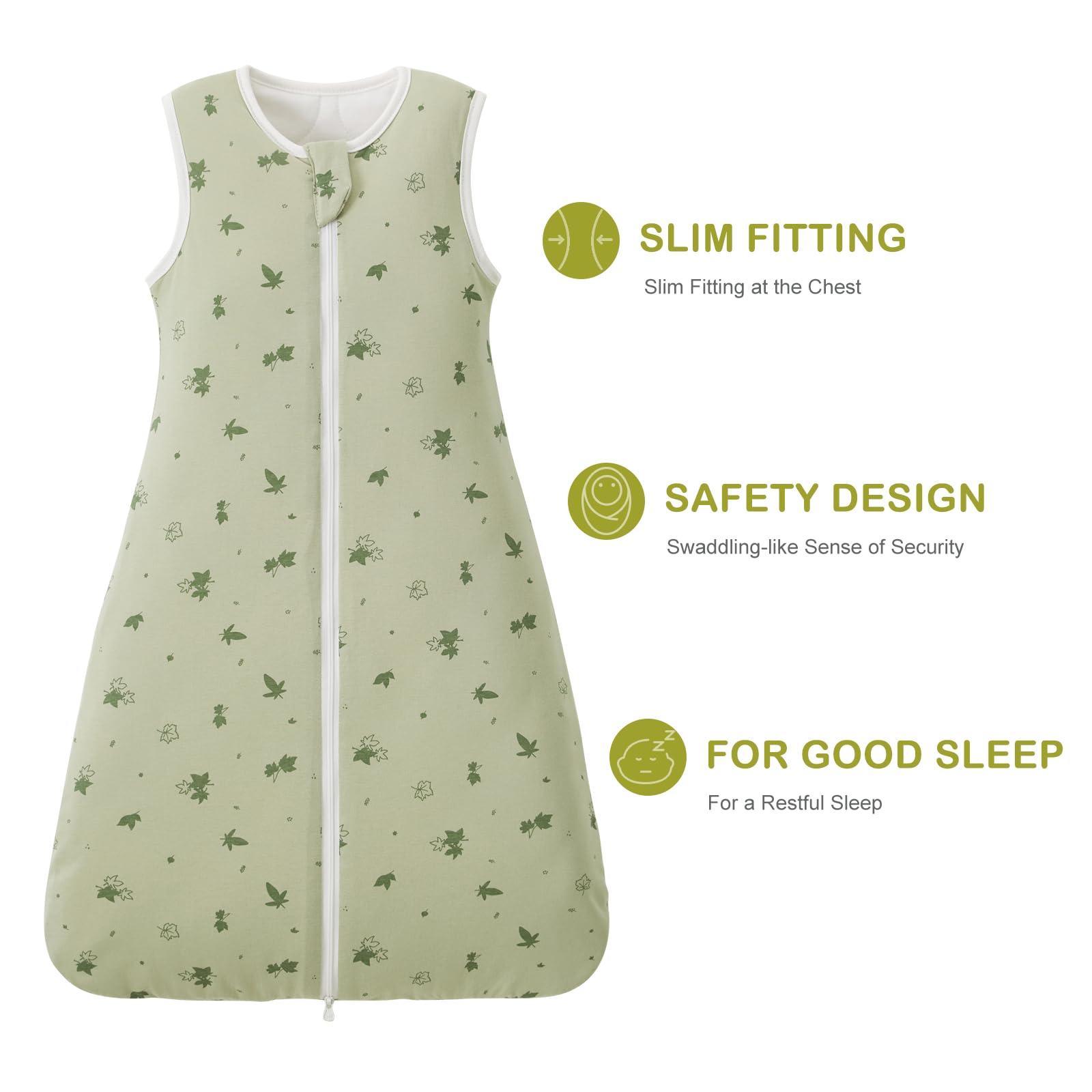Nivolltha Super Soft Baby Sleeping Bag 1.5 TOG - Image 3