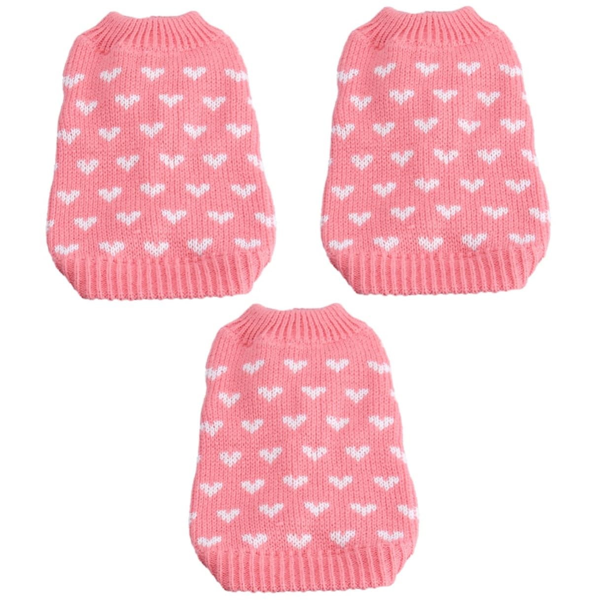 Pull en tricot pour chien contre le froid lors des fêtes de famille