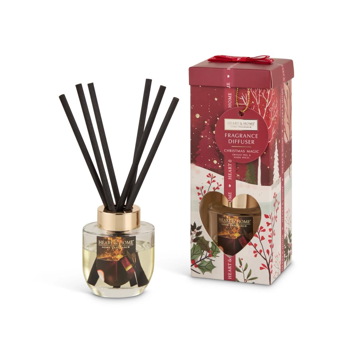 History & Heraldry Christmas Magic Heart & Home Fragrance Diffuser (Christmas Magic)