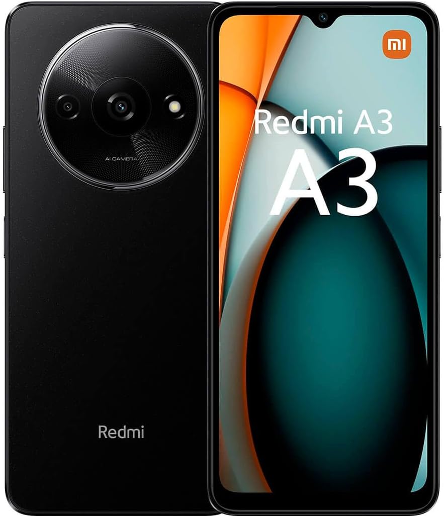 Xiaomi Redmi A3 4G 4GB-128GB Negro : Amazon.es: Electrónica