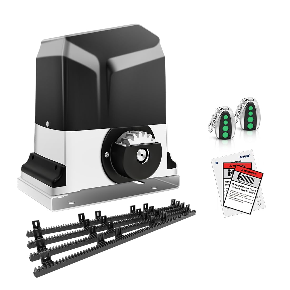TOPENS RK1200T Automatic Sliding Gate Opener Rack Drive Electric Gate ...