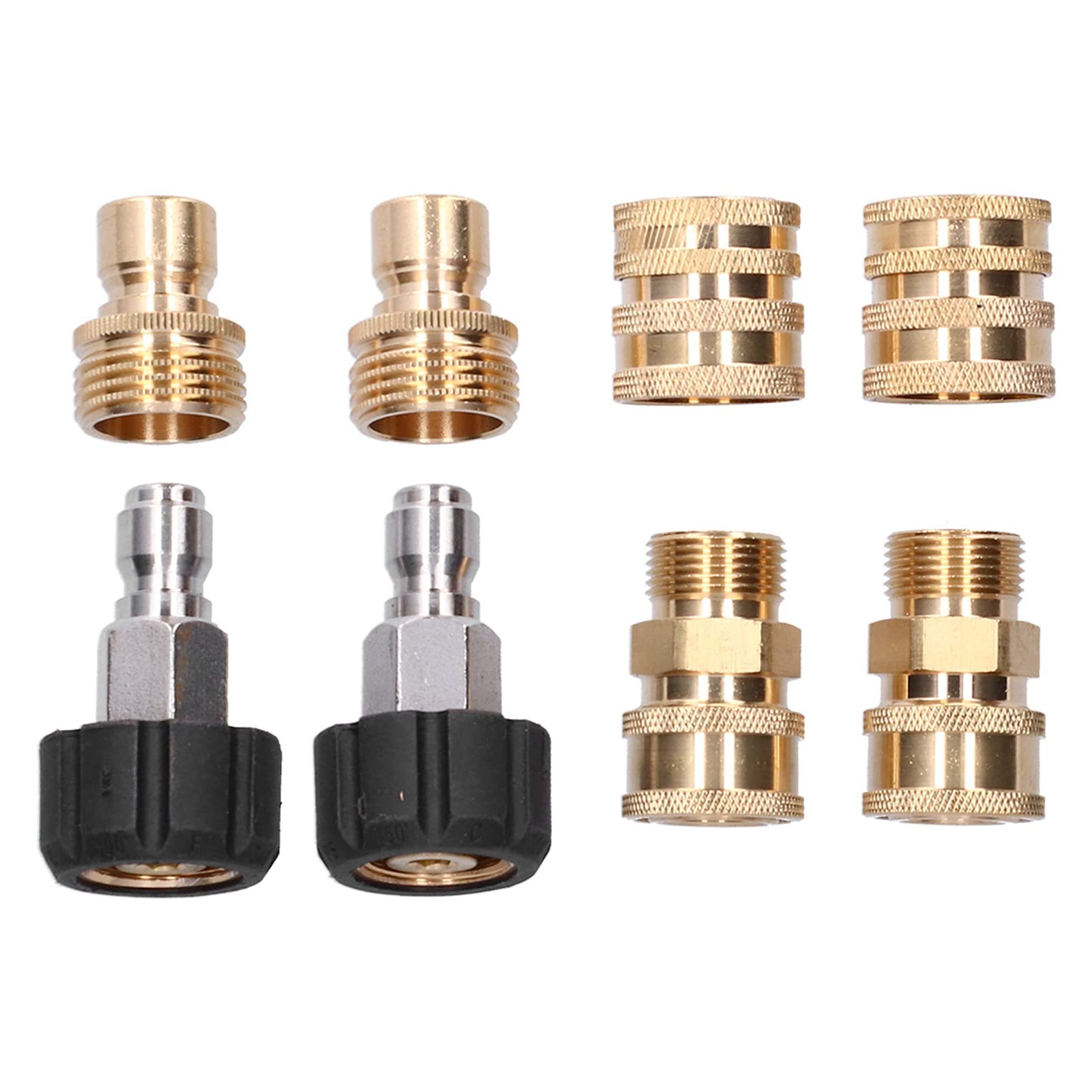 Raccord nettoyeur haute pression M22 résout le vissage difficile via connexion rapide 3/8