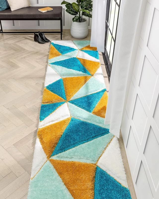 Image of F R Creation Bathmat Premium Microfiber Anti-Skid Washable and Quick Dry Italia Rug for Bathroom, Kitchen - Size (2X5 Feet Multi)