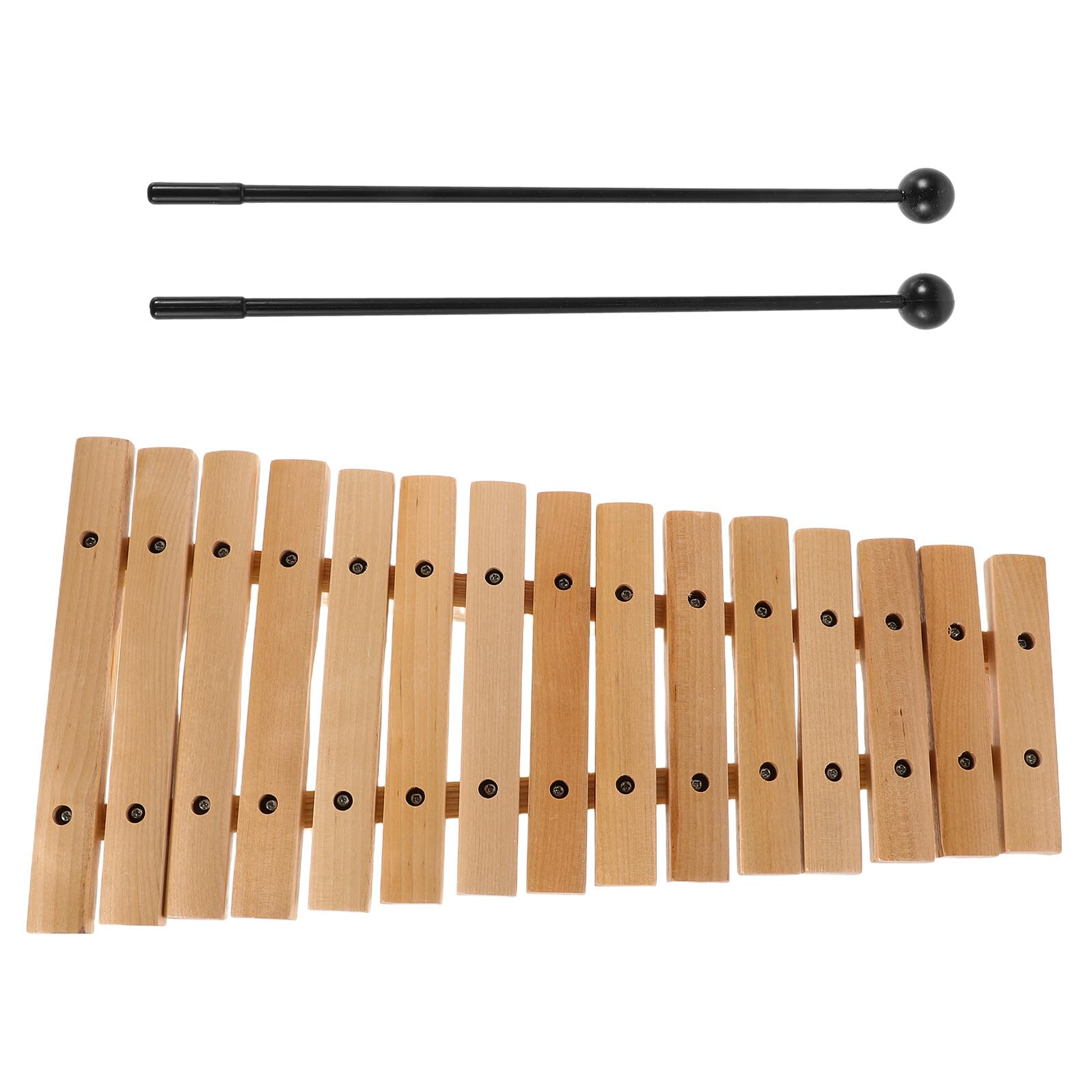 Xilofono Giocattolo 15 Note Legno Plastico per Principianti | Orff Strumento Didattico, Suono Ricco e Design Attraente, Uso Casa e Scuola Materna