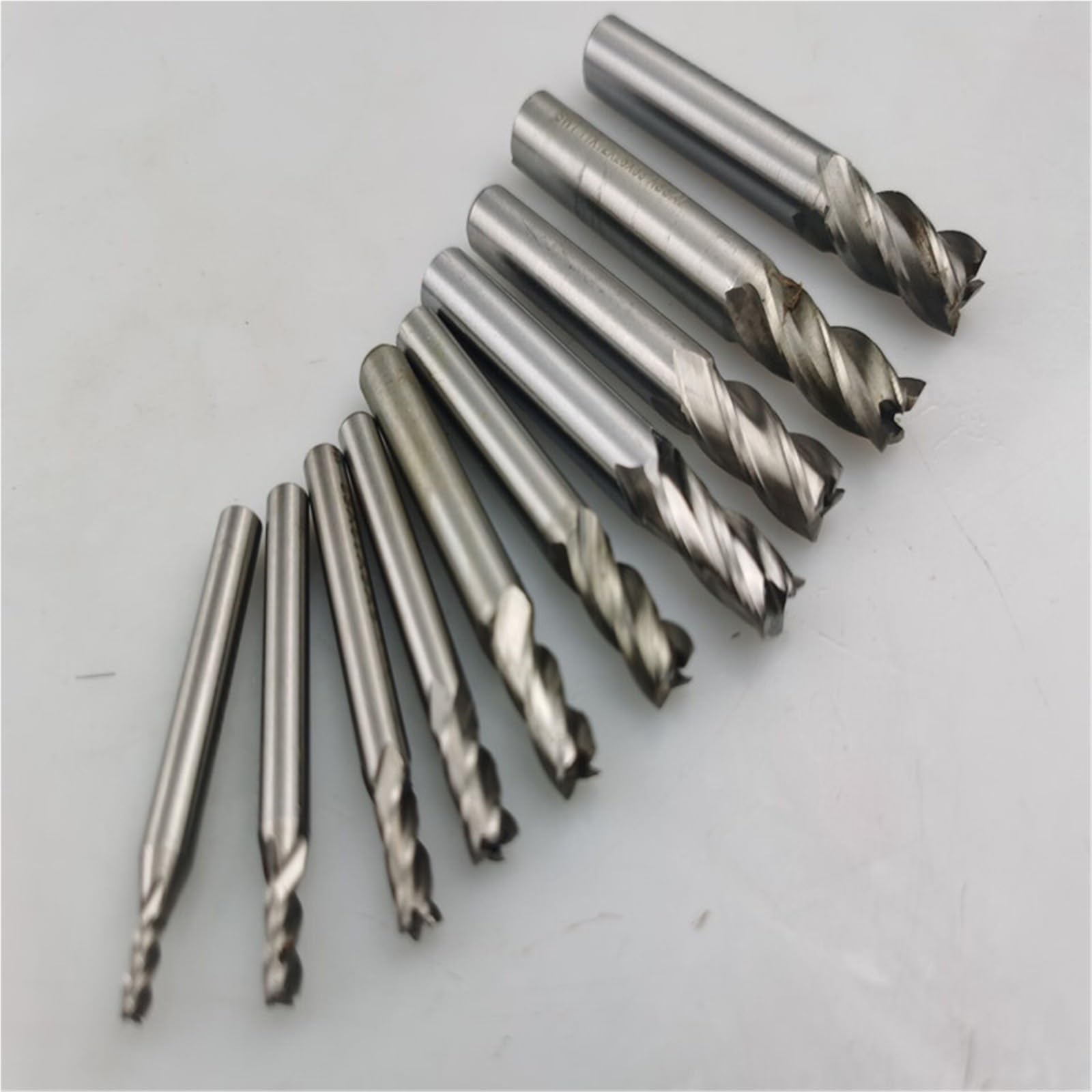 Tornio, Set Di Frese Per Tornio, 10 Pezzi, Punta Da Trapano, per la lavorazione CNC fai-da-te della pietra del legno