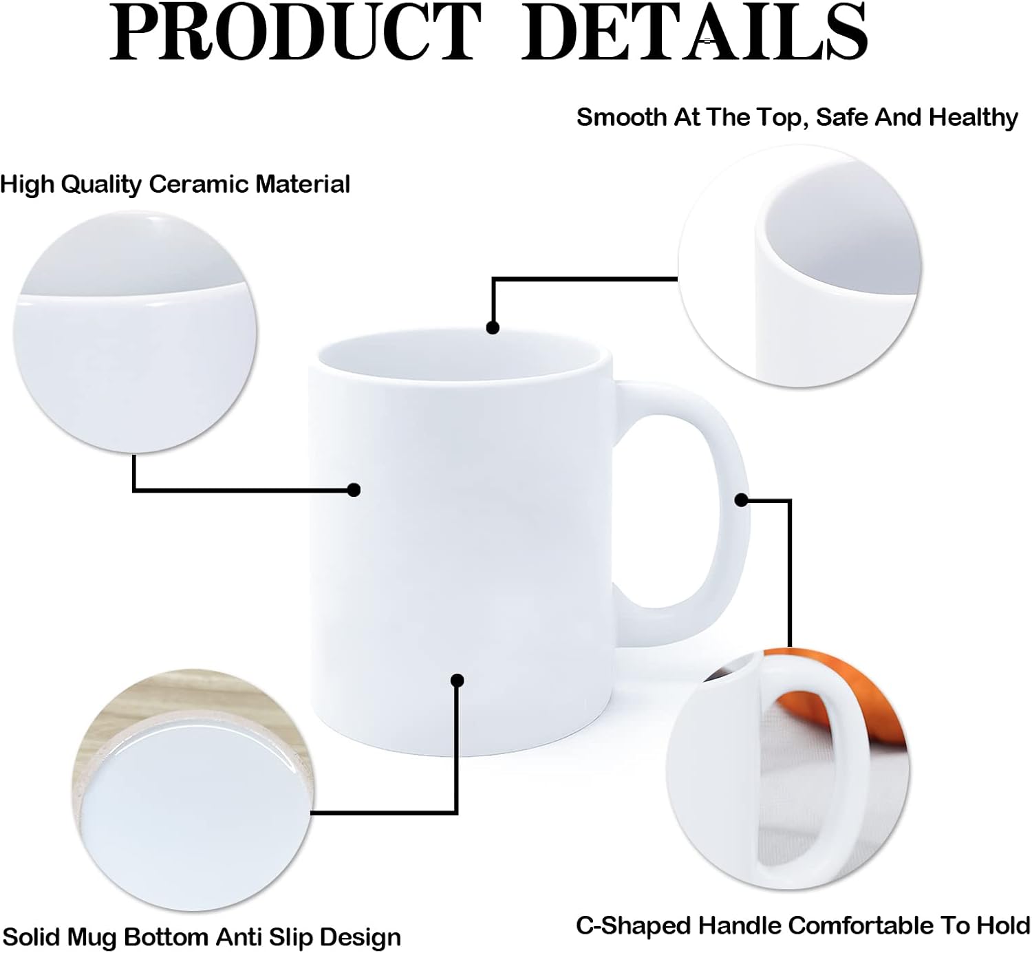 It's A Good Day to Have A Good Day Mug 11oz Cute Ceramic Tea Cup Father's Gifts Dad Birthday Gift Ceramic White image 5