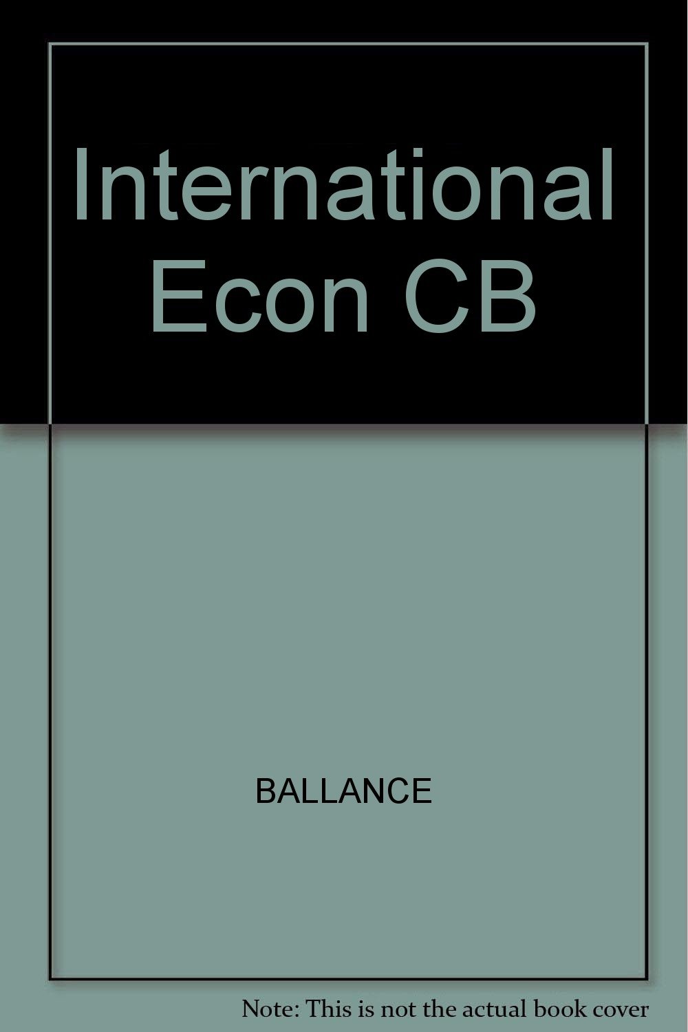 International Econ CB
